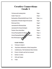 Load image into Gallery viewer, Creative Connections - Grade 8 English